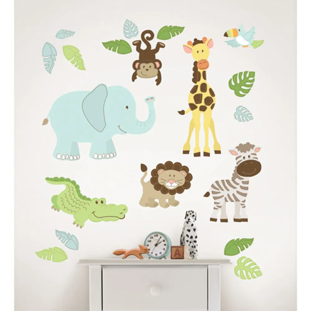 WallPops Safari Buddies Wall Art