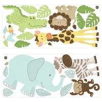 WallPops Safari Buddies Wall Art