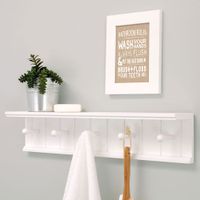 Kian Wall Shelf - White