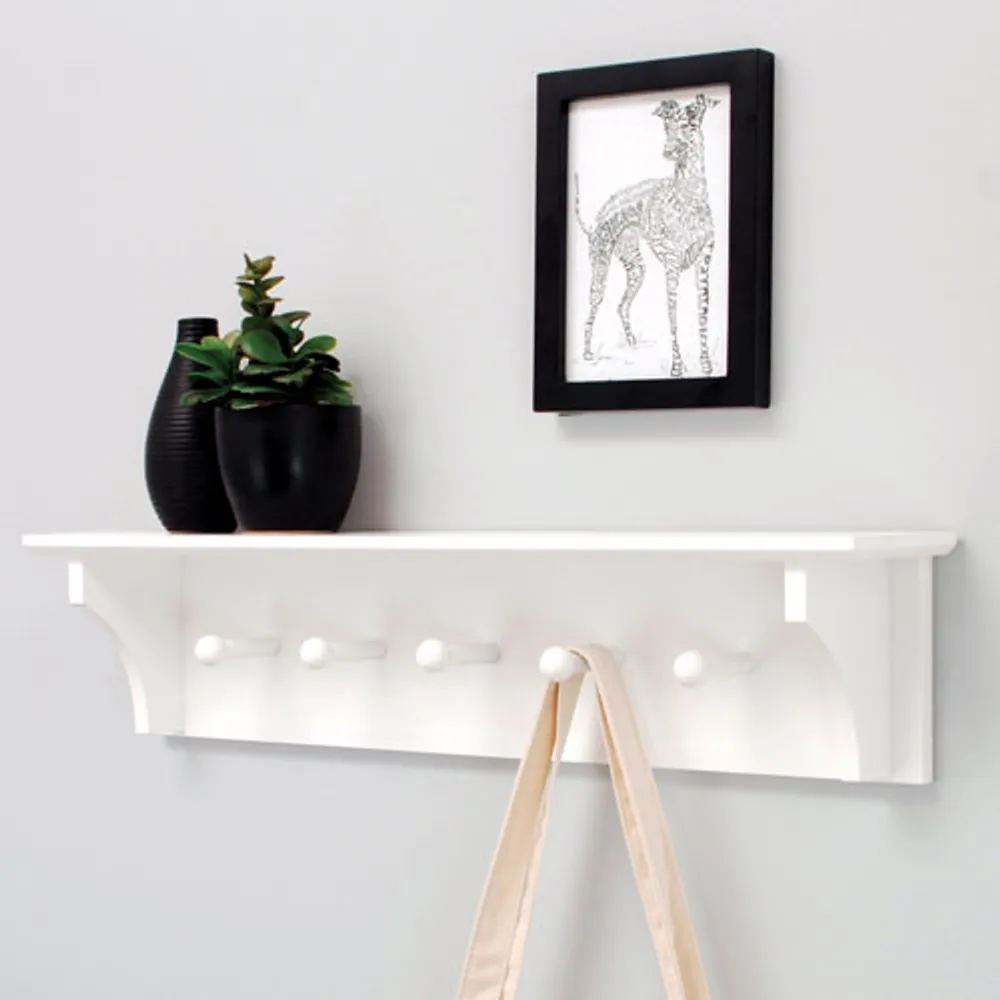 Foster Wall Shelf - White