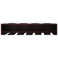 Claret Wine Shelf - Espresso