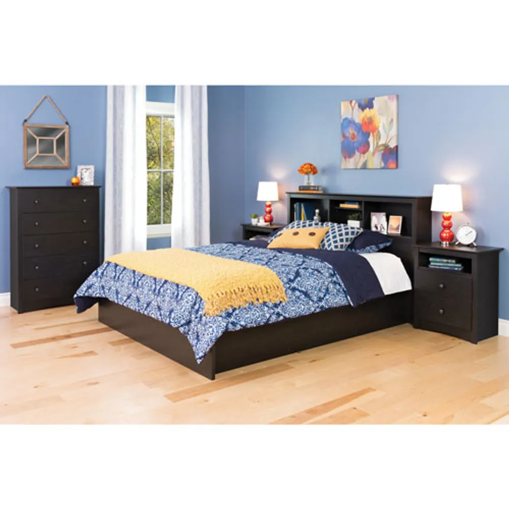 Sonoma Transitional 5-Drawer Chest - Washed Black