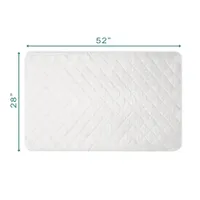 Baby Works Quilted & Fitted Bamboo Crib Mattress Protector