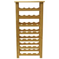 Transitional 28-Bottle Wine Rack - Natural