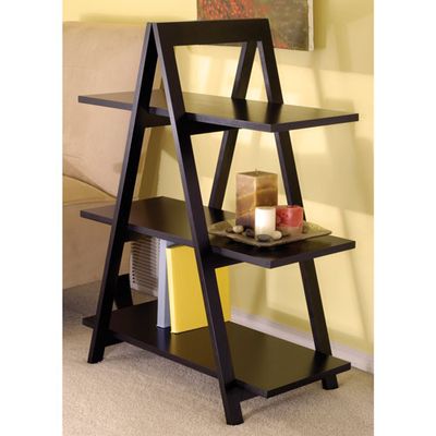 3-Shelf Storage Shelf - Black (20130)