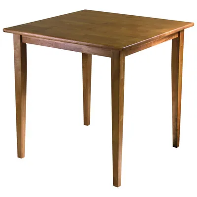 Groveland Transitional 4-Seating Square Casual Dining Table - Light Oak
