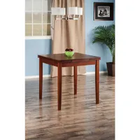 Lyndon Transitional 4-Seating Drop-Leaf Casual Dining Table - Walnut