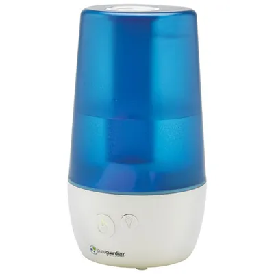 PureGuardian H965AR 70-Hr Ultrasonic Humidifier with Aromatherapy Tray - Blue