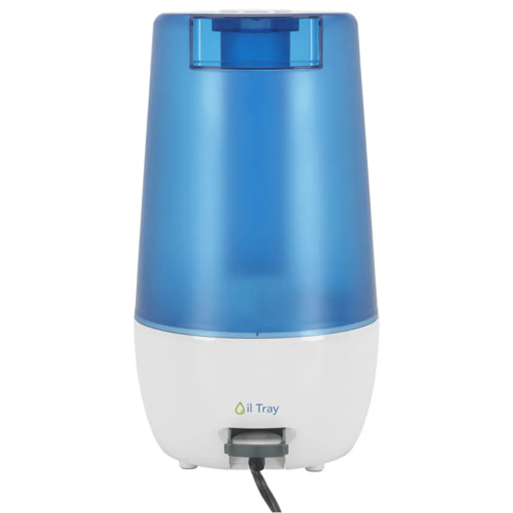 PureGuardian H965AR 70-Hr Ultrasonic Humidifier with Aromatherapy Tray - Blue