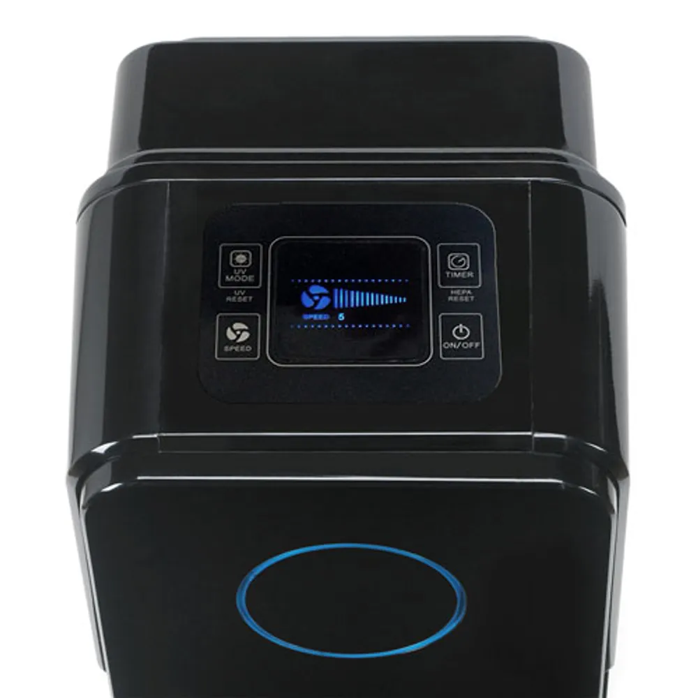 Purificateur d'air 4-en-1 Elite AC5350BCA GermGuardian avec filtre True HEPA - Noir onyx