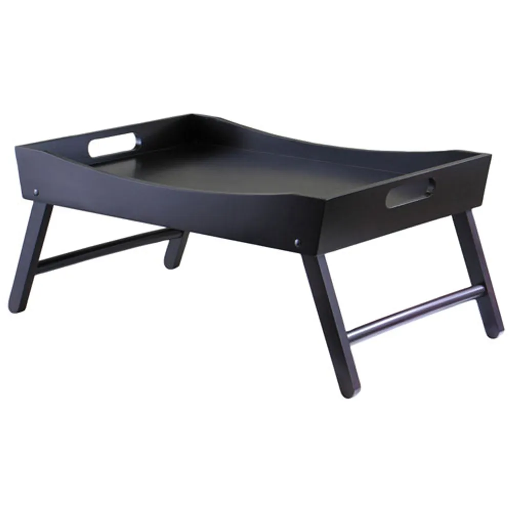 Winsome Benito Bed Tray with Curved Top & Foldable Legs