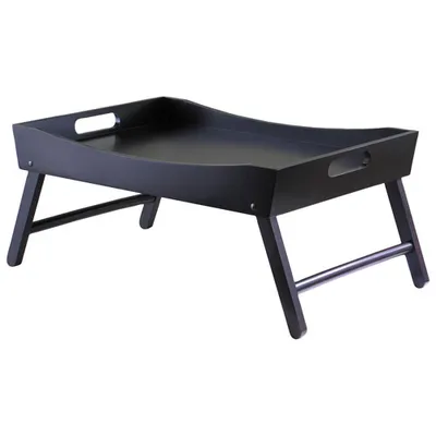 Winsome Benito Bed Tray with Curved Top & Foldable Legs