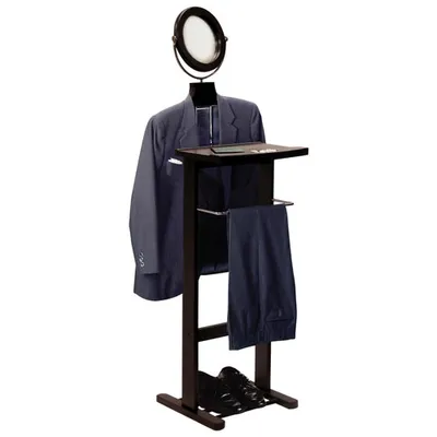 Valet Stand with Mirror