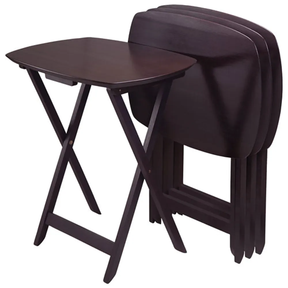 4-Piece Table Set - Dark Espresso