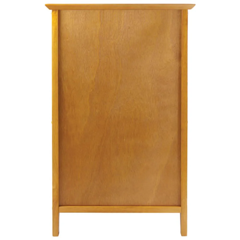 Studio Transitional 4-Drawer File Cabinet - Honey