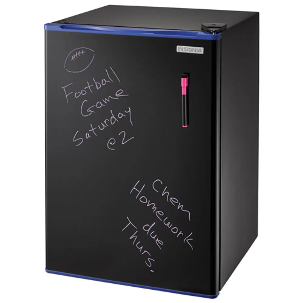 Insignia 2.6 Cu. Ft. Free-Standing Bar Fridge (NS-CF26BL7-C) - Black - Only at Best Buy