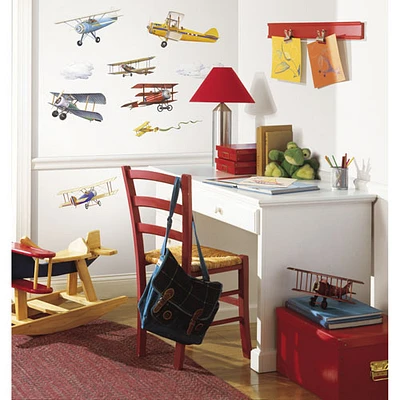 RoomMates Vintage Planes Wall Decal