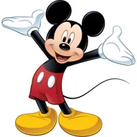 RoomMates Mickey Mouse Giant Peel and Stick Wall Decal with Augmented Reality - Black