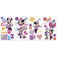 RoomMates Minnie Mouse Bow-tique Wall Decals - Pink