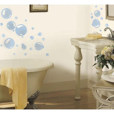 RoomMates Bubbles Peel & Stick Wall Decals