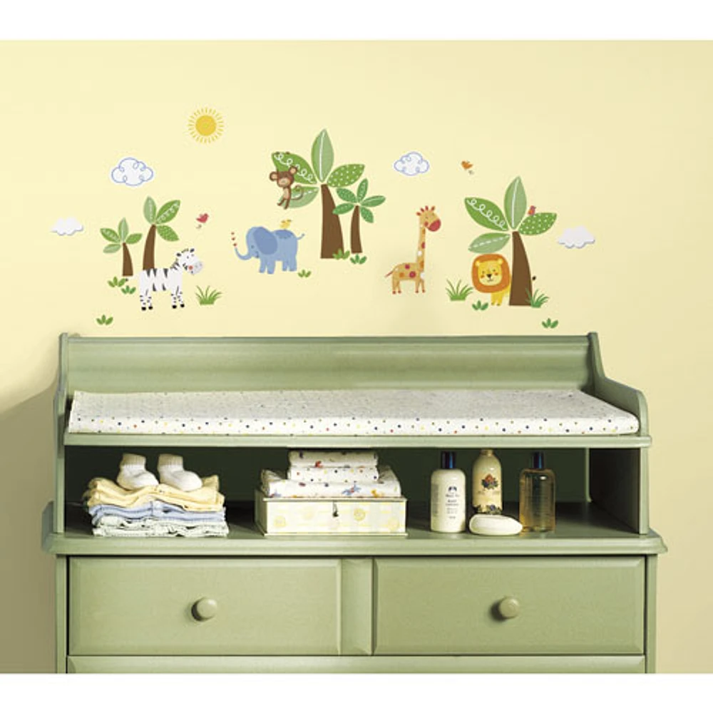 RoomMates Jungle Friends Wall Decal