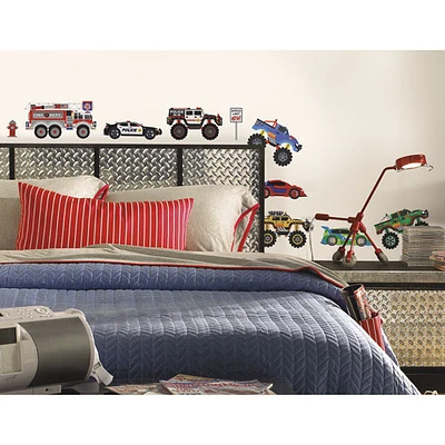 RoomMates Trucks & Transportation Wall Decal