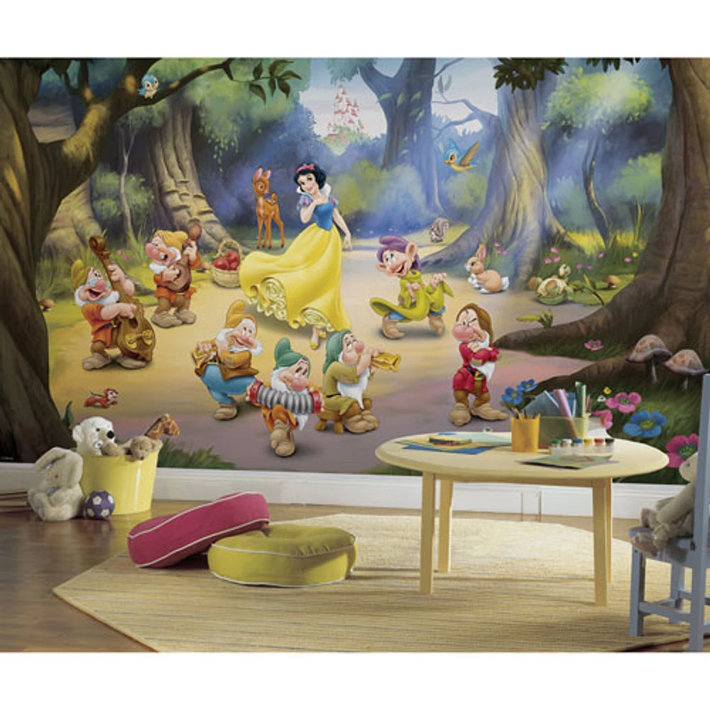 RoomMates Snow White and the Seven Dwarfs XL Wallpaper Mural