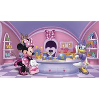 RoomMates Minnie Fashionista XL Wallpaper Mural - Pink/Purple