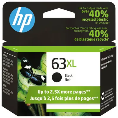 HP 63XL Black Ink