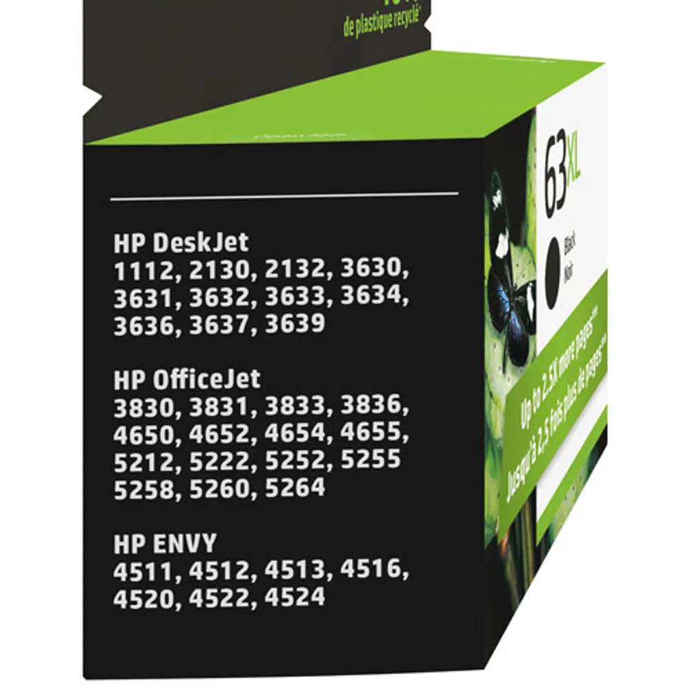 HP 63XL Black Ink