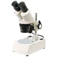 Microscope stéréo sans fil binoculaire à éclairage à DEL 10-30x série ST de Walter Products