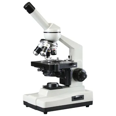 Walter Products 3000F Series 40x-1000x Monocular Compound Microscope