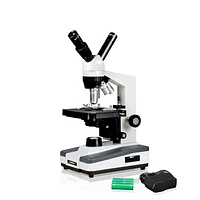 Walter Products LTM Series 40x-1000x 45º Dual View LED Cordless Compound Microscope