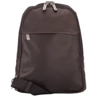 Kenneth Cole Columbian Leather Sling Backpack - Brown