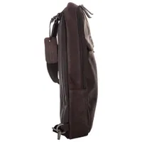 Kenneth Cole Columbian Leather Sling Backpack - Brown
