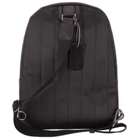Kenneth Cole Columbian Leather 13" Laptop Backpack - Black