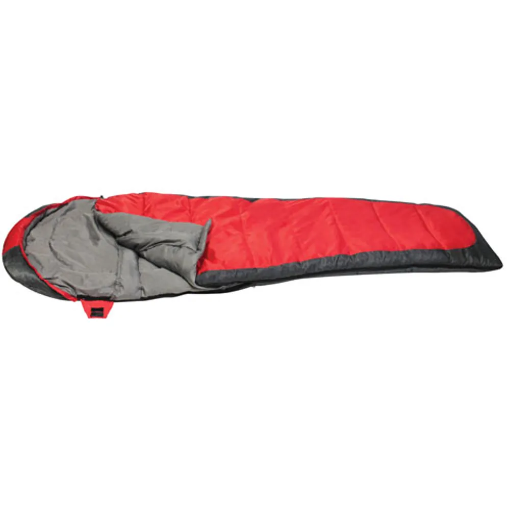 Rockwater Designs Semi-Rectangular Heat Zone Sleeping Bag (-20-Degrees Celcius) - Red/Dark Grey