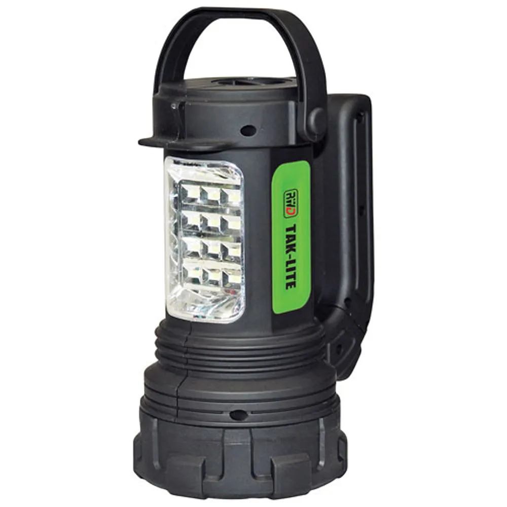 Rockwater Designs 2-in-1 Spotlight/Flashlight - 250 Lumens - Black/Green