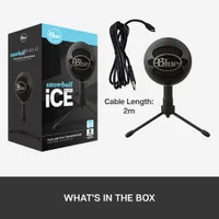 Blue Microphones SnowBall iCE USB Microphone - Black