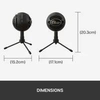 Blue Microphones SnowBall iCE USB Microphone - Black