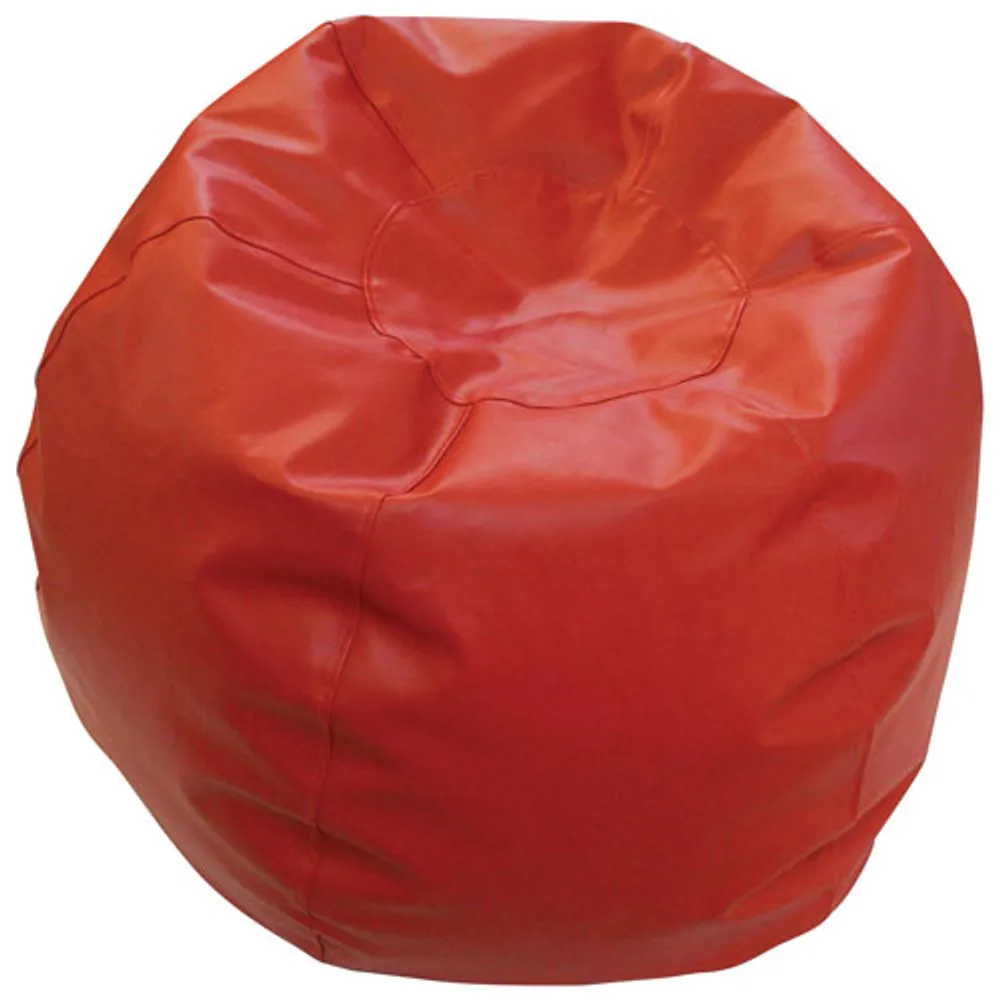 Comfy Kids Traditional Bean Bag Chair - Red