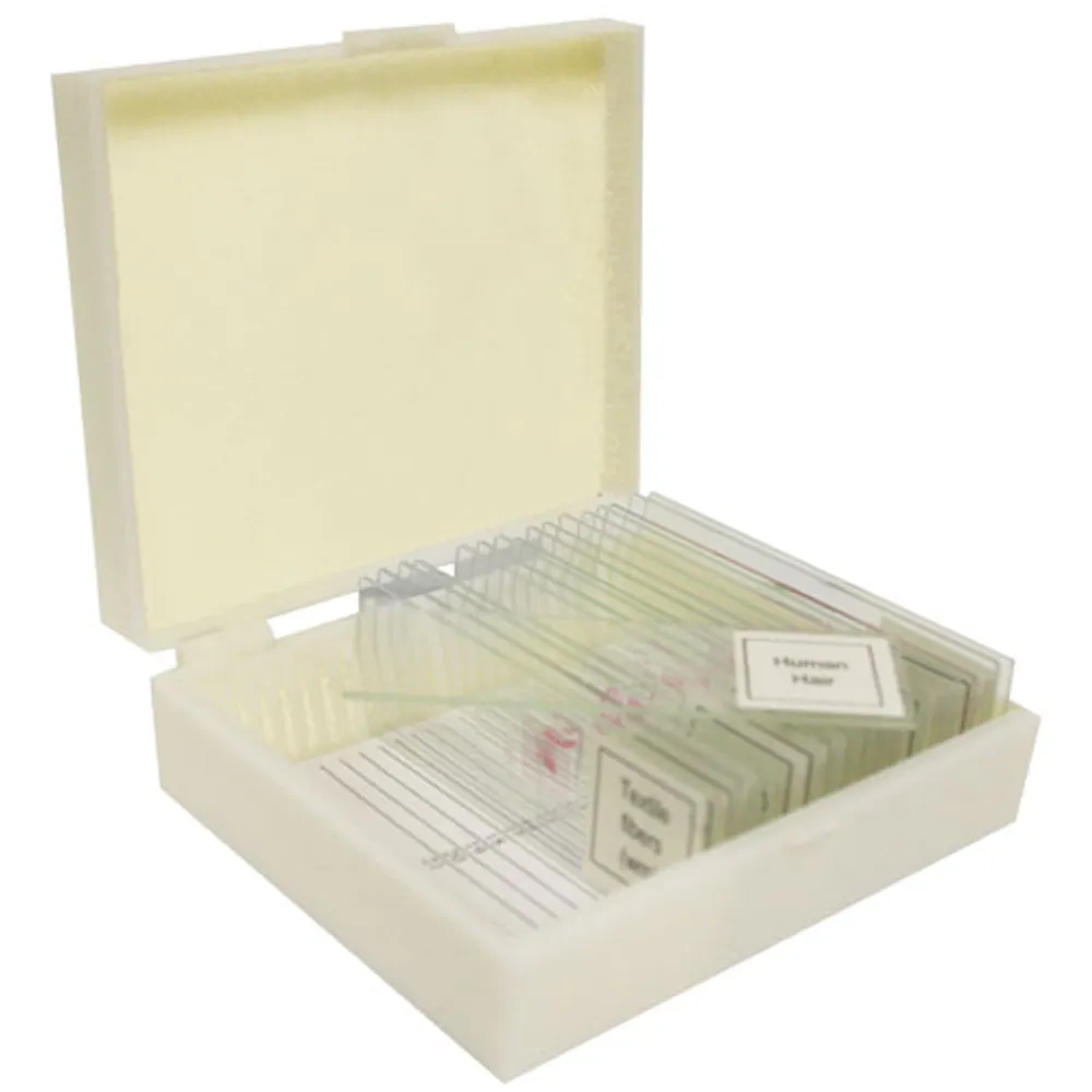 Walter Products Basic Botany Prepared Slide Set - 15 Piece