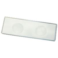 Walter Products Double Concave Blank Glass Microscope Slide - 72 Pack