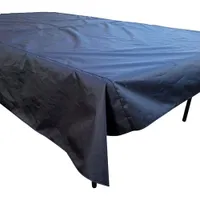 Hathaway Table Tennis Table Cover - Black