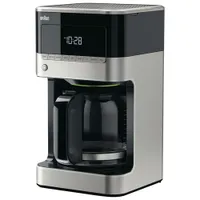 Braun Drip Coffee Maker (KF7150BK) - 12-Cup - Black/Stainless Steel