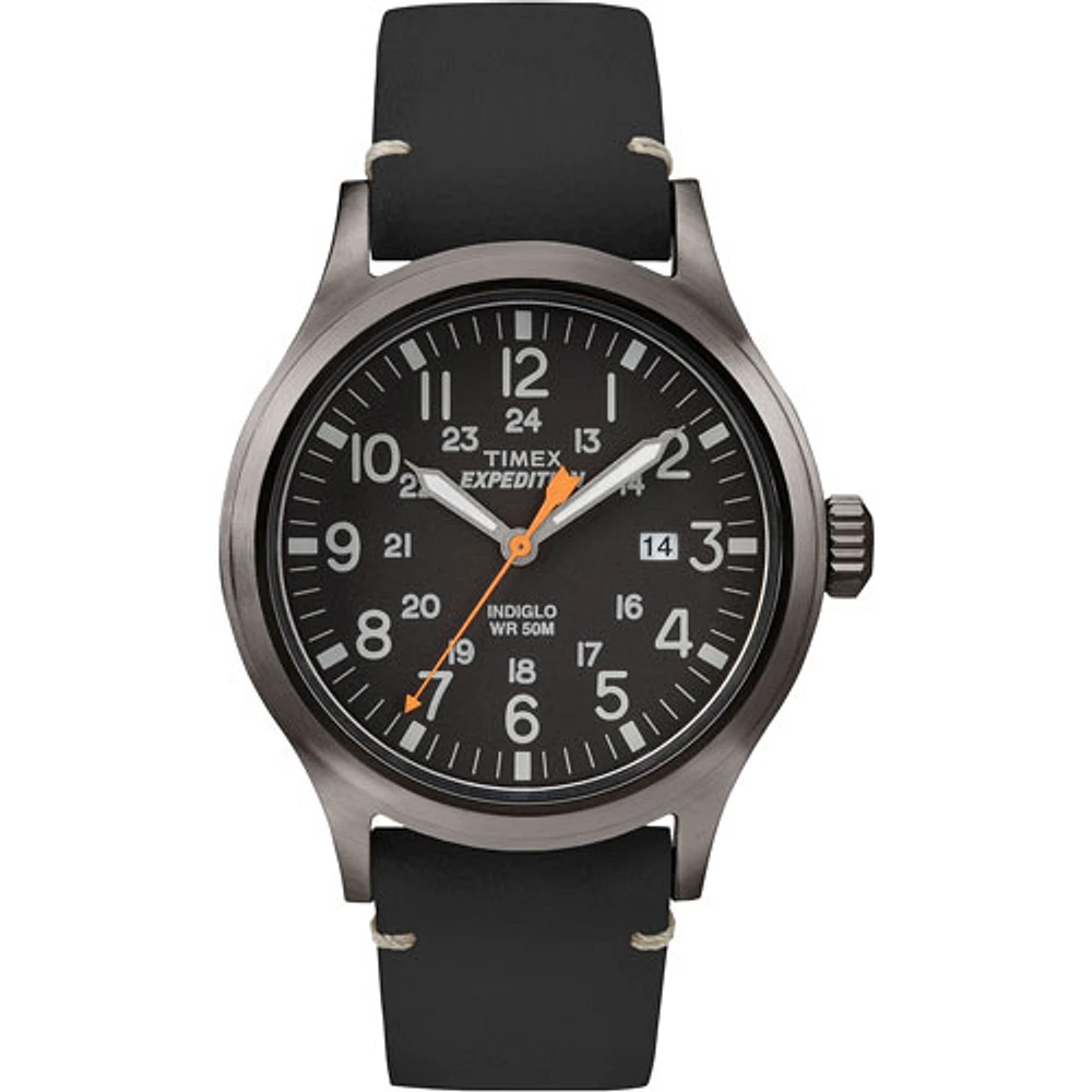 Montre décontractée analogique 40 mm pour hommes Expedition de Timex - Noir