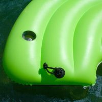 Blue Wave Sports Lay-Z-River Inflatable River Raft/Float (RL1870) - Neon Green