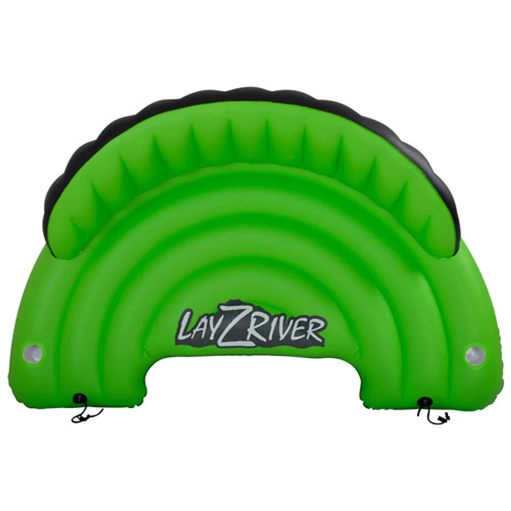 Flotteur gonflable Lay-Z-River de Blue Wave Sports (RL1870) - Vert néon