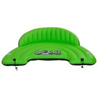 Blue Wave Sports Lay-Z-River Inflatable River Raft/Float (RL1870) - Neon Green