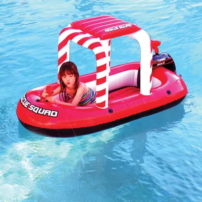 Blue Wave Sports Rescue Squad Inflatable Pool Boat